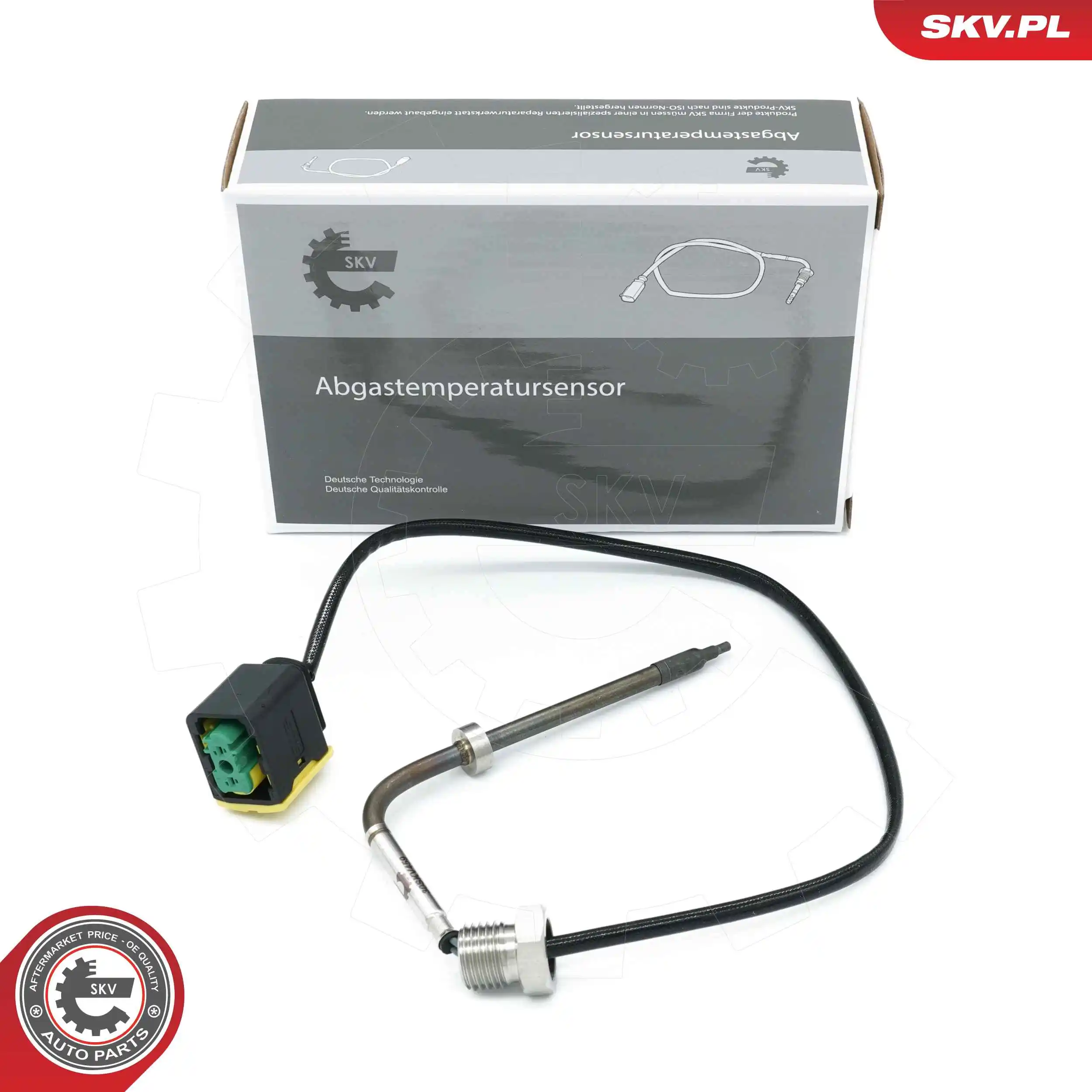 Sensor, exhaust gas temperature